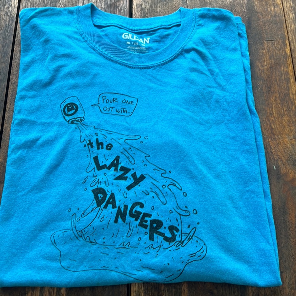 Men’s t-shirt with funny logo. Size XXL